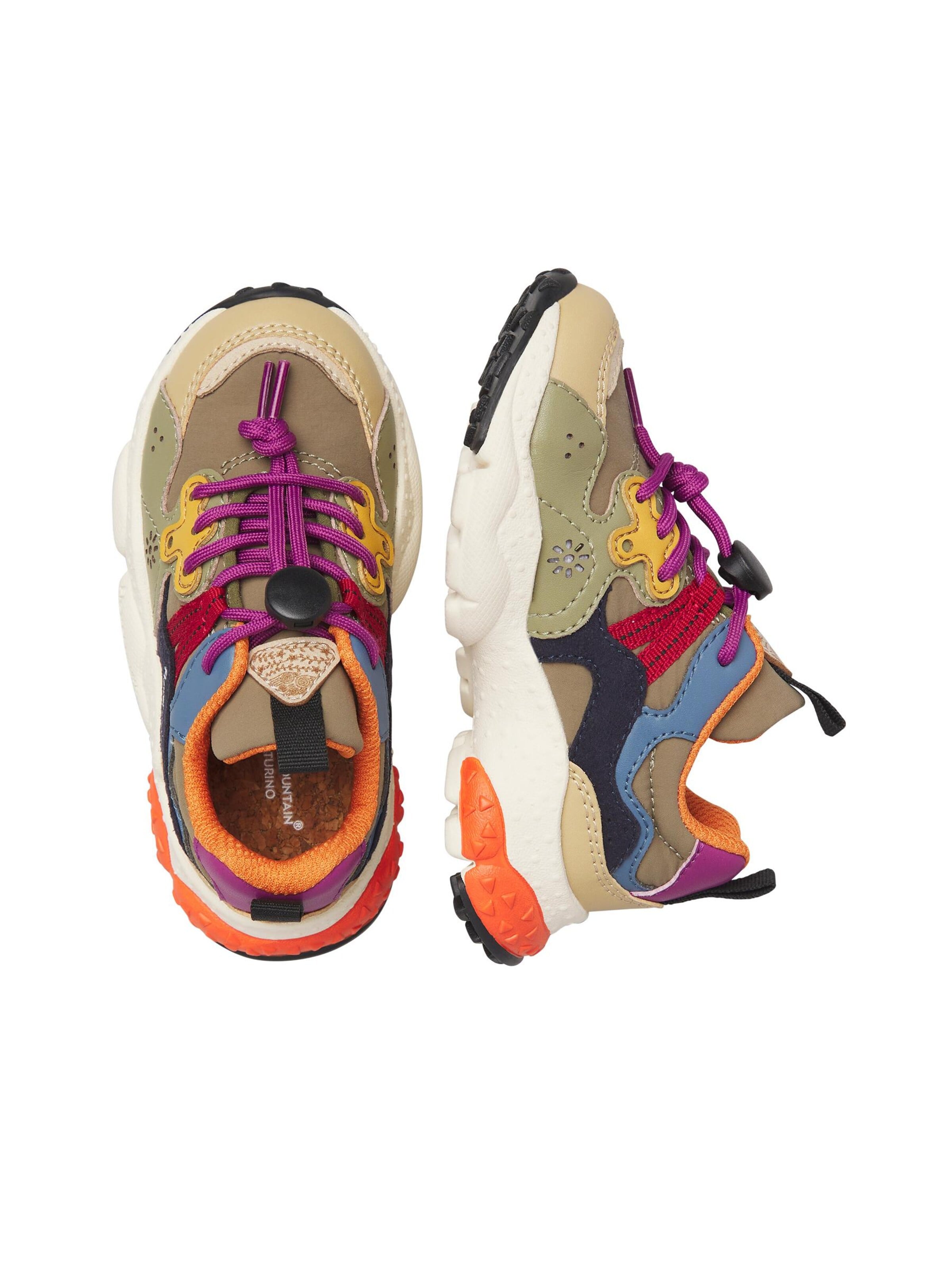 NATURINO Sneakers 'YAMANO 3 JUNIOR.' in Groen
