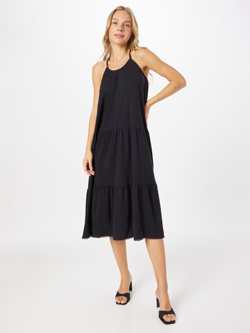 Superdry - Vestido de verano en negro: frente