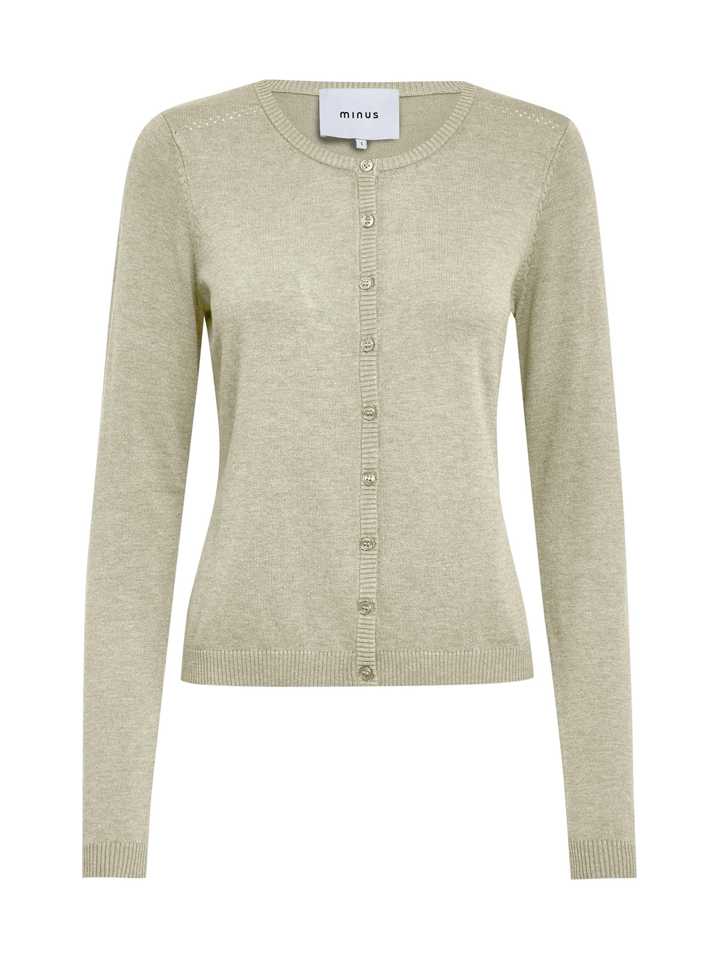 minus Neuletakki 'New Laura' värissä beige: etupuoli