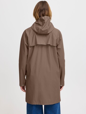 Manteau mi-saison 'Tazi' ICHI en marron