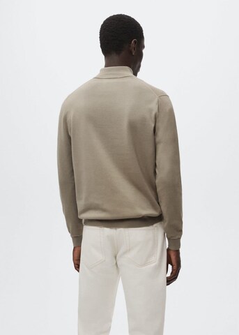 MANGO MAN Sweater 'Tenp' in Beige