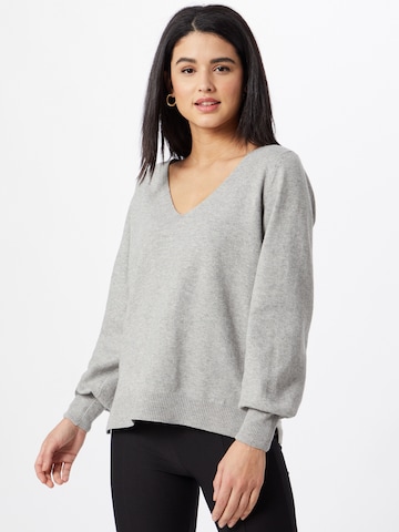 ICHI Pullover 'ALPA' in Grau: predná strana