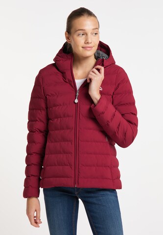 ICEBOUND Between-Season Jacket in Red: front