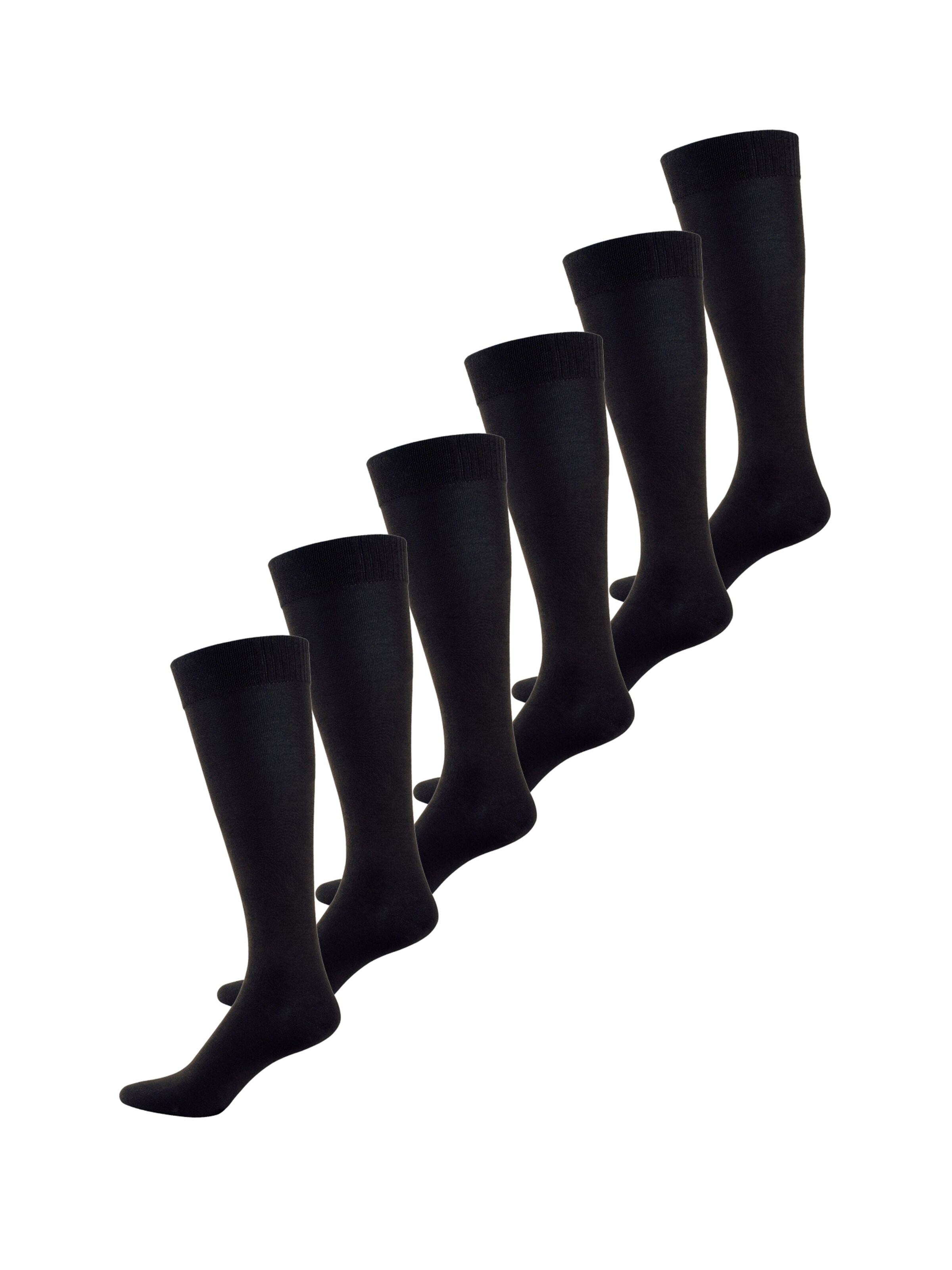 Nur Der Knee socks in Black