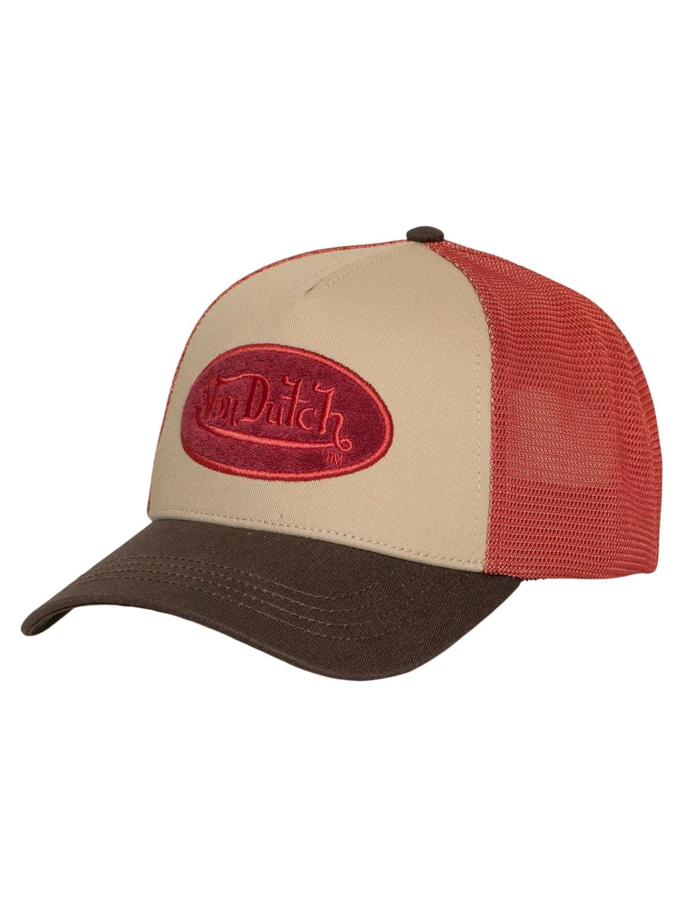 Von Dutch Cap 'Terry' in Brown: front