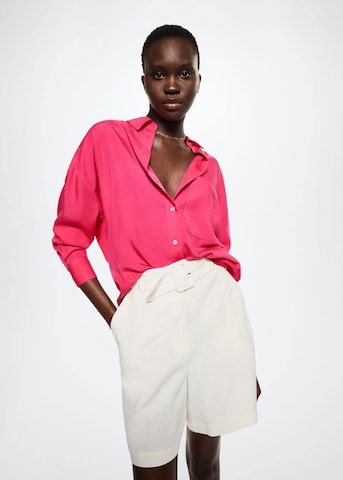 MANGO Bluse 'Lima' in Pink: predná strana