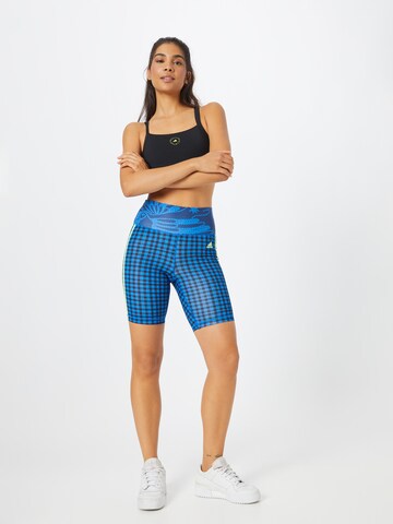 Skinny Pantaloni sport 'Farm Rio Bike' de la ADIDAS SPORTSWEAR pe albastru