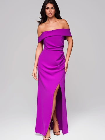 Ombre Abendkleid in Lila