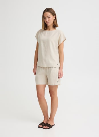 Oxmo Blouse ' OXArnora ' in Beige