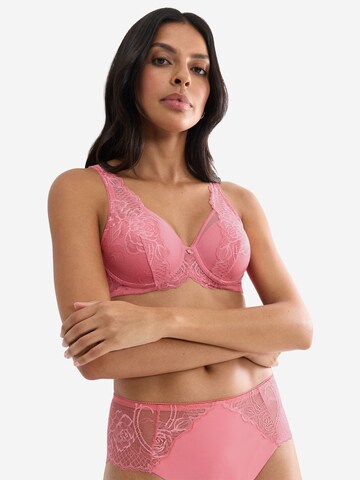 TRIUMPH BH 'Florale Wild Peony Florale' in Pink: Vorderseite