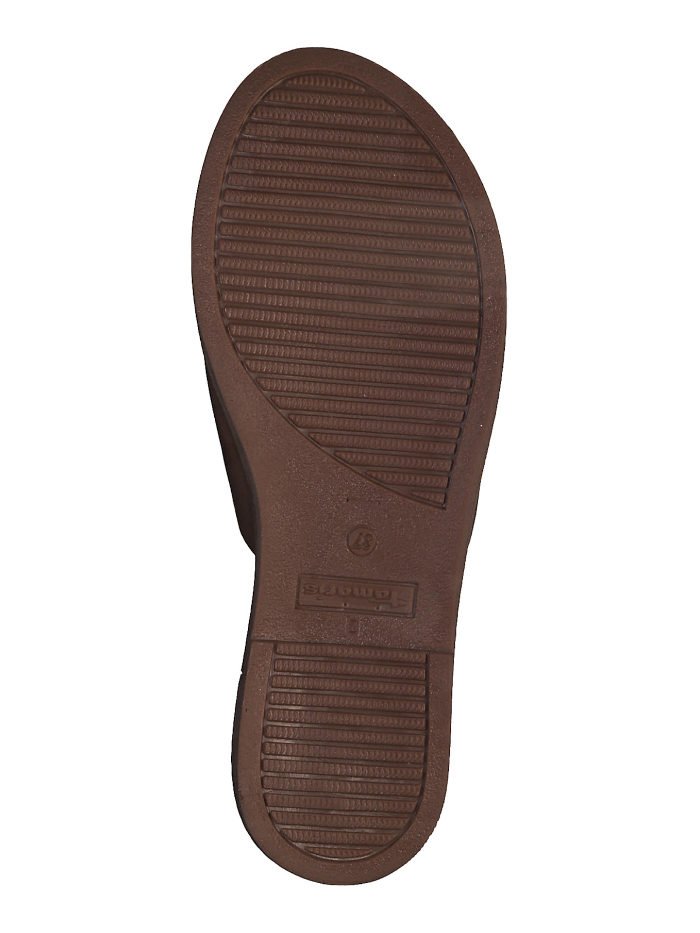 Mule Tamaris en marron