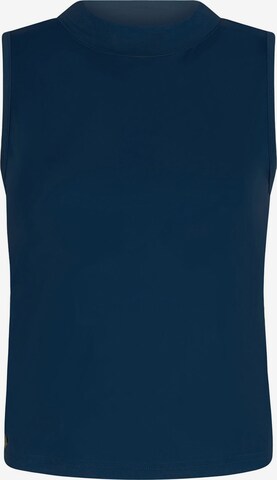 Chic by Lirette Top 'Crop top halter Natural' in Blauw: voorkant