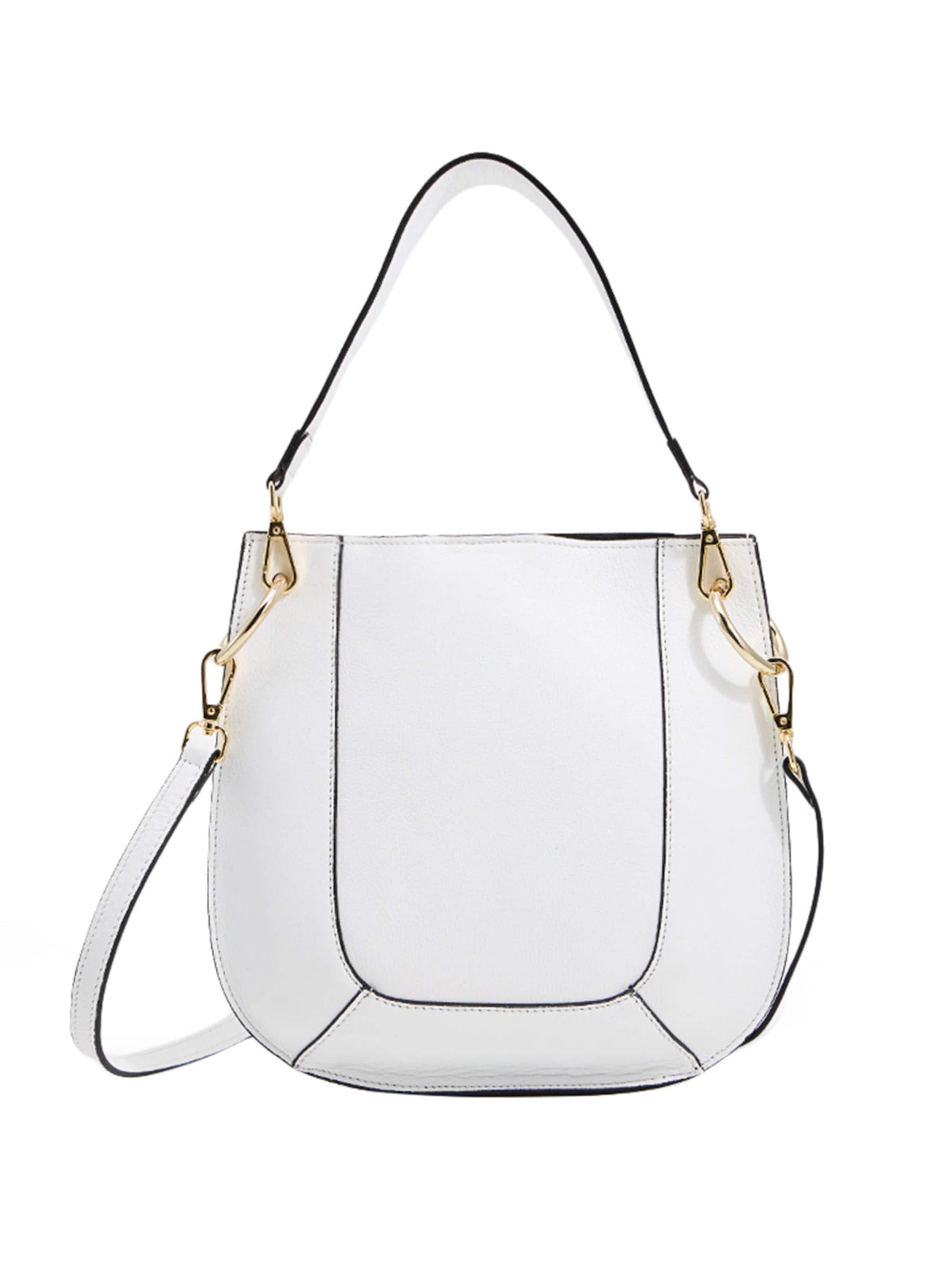 Jerelyn Creado Handväska 'Neapolitan White' i vit: framsida