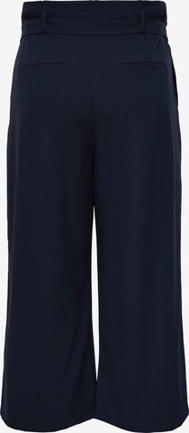 ONLY Carmakoma Wide leg Bandplooibroek 'ICOLE' in Blauw