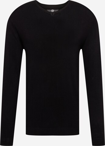 Petrol Industries Sweater in Black: front