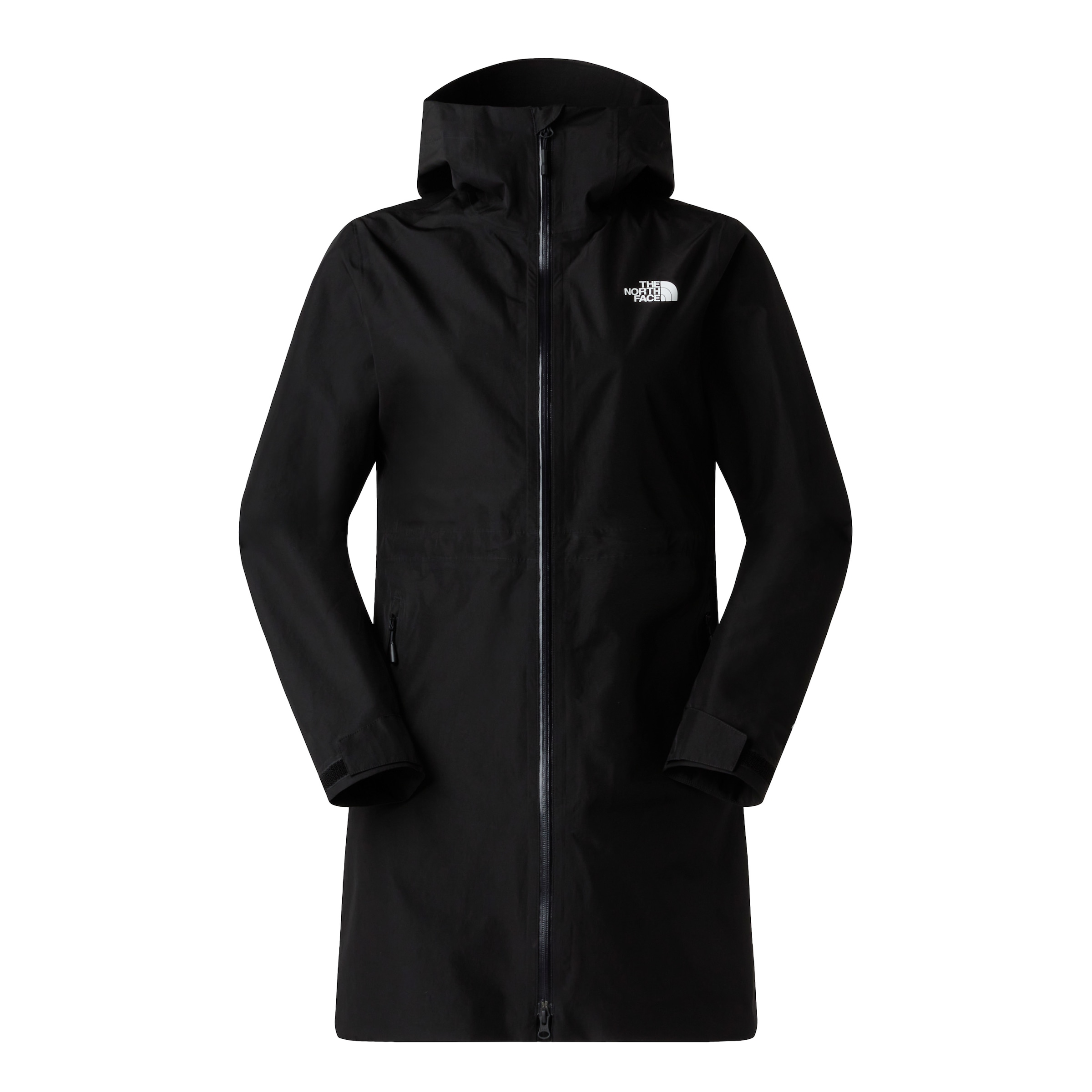 THE NORTH FACE Outdoorová bunda 'HIKESTELLER' – černá: přední strana