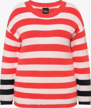 Ulla Popken Trui in Rood: voorkant