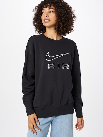 melns Nike Sportswear Sportisks džemperis: no priekšpuses