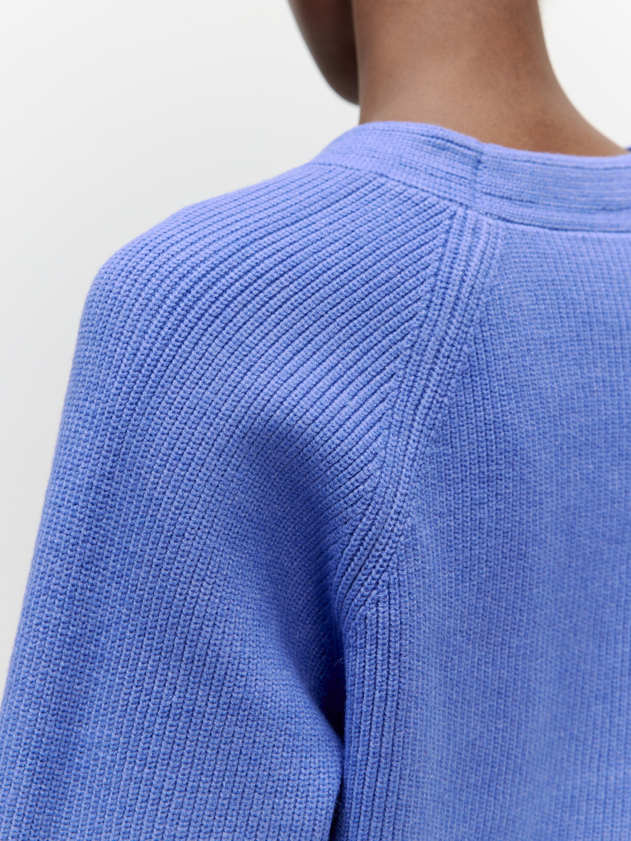 EDITED Producten Gebreid vest 'Logan' Blauw