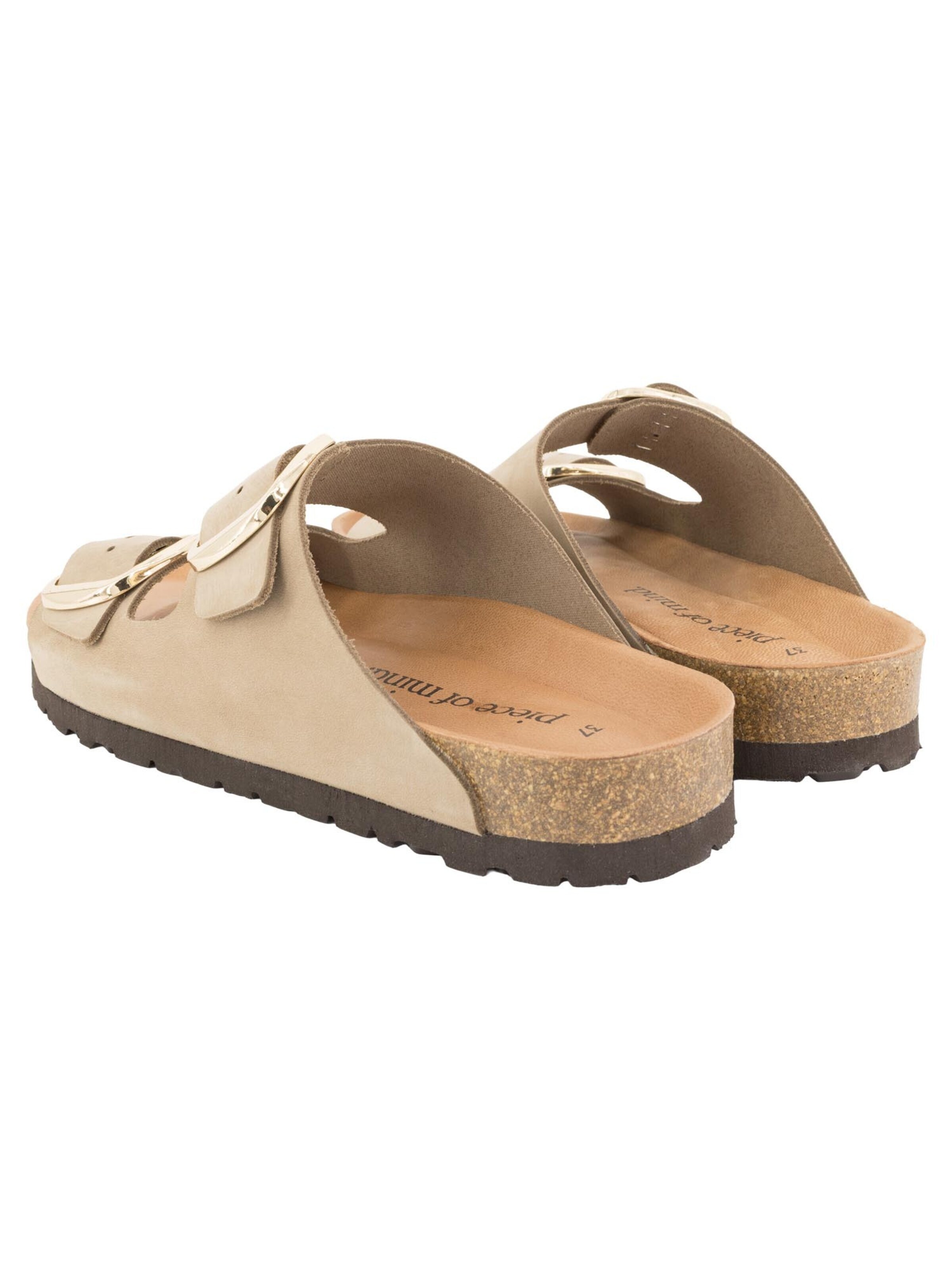 Piece Of Mind Mule 'Comfort' in Beige