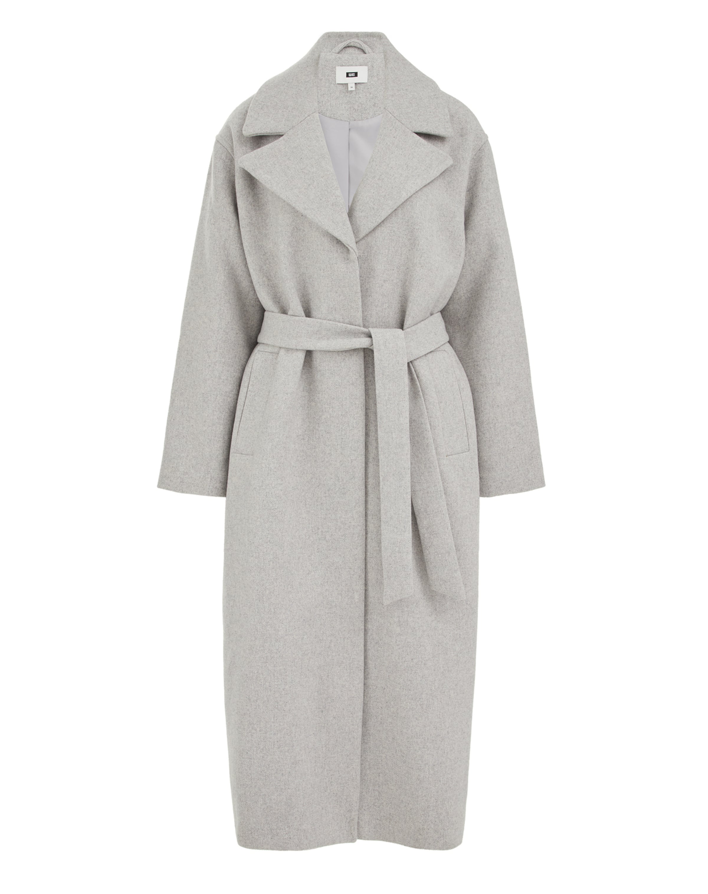 Cappotto di mezza stagione di WE Fashion in grigio: frontale