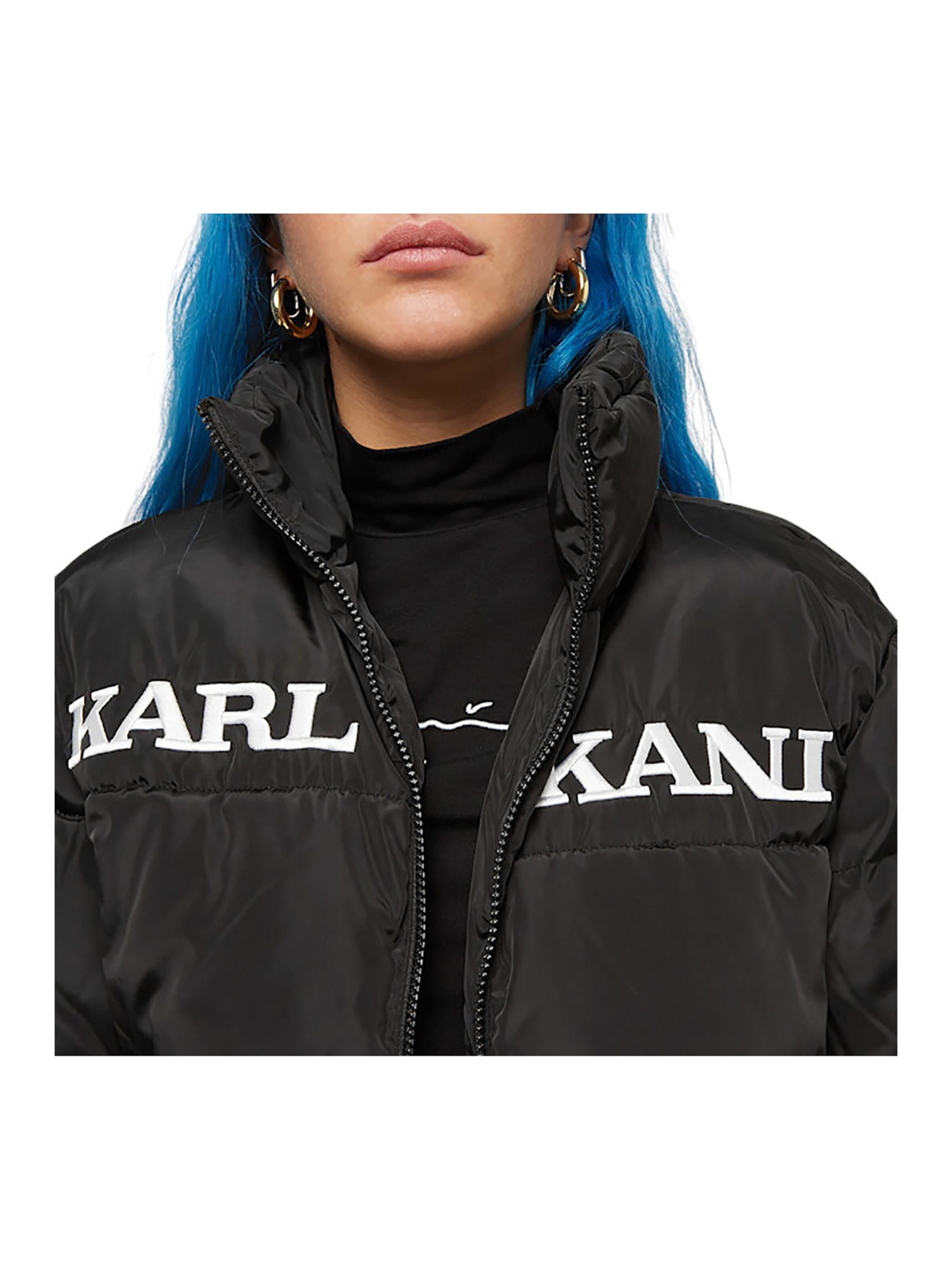 Karl Kani Winter Jacket 'Retro Essential' in Black