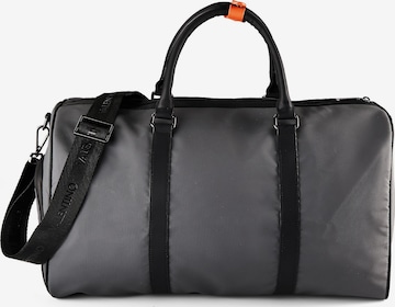 Borsa weekend 'Dragonhawk' di VALENTINO in grigio: frontale