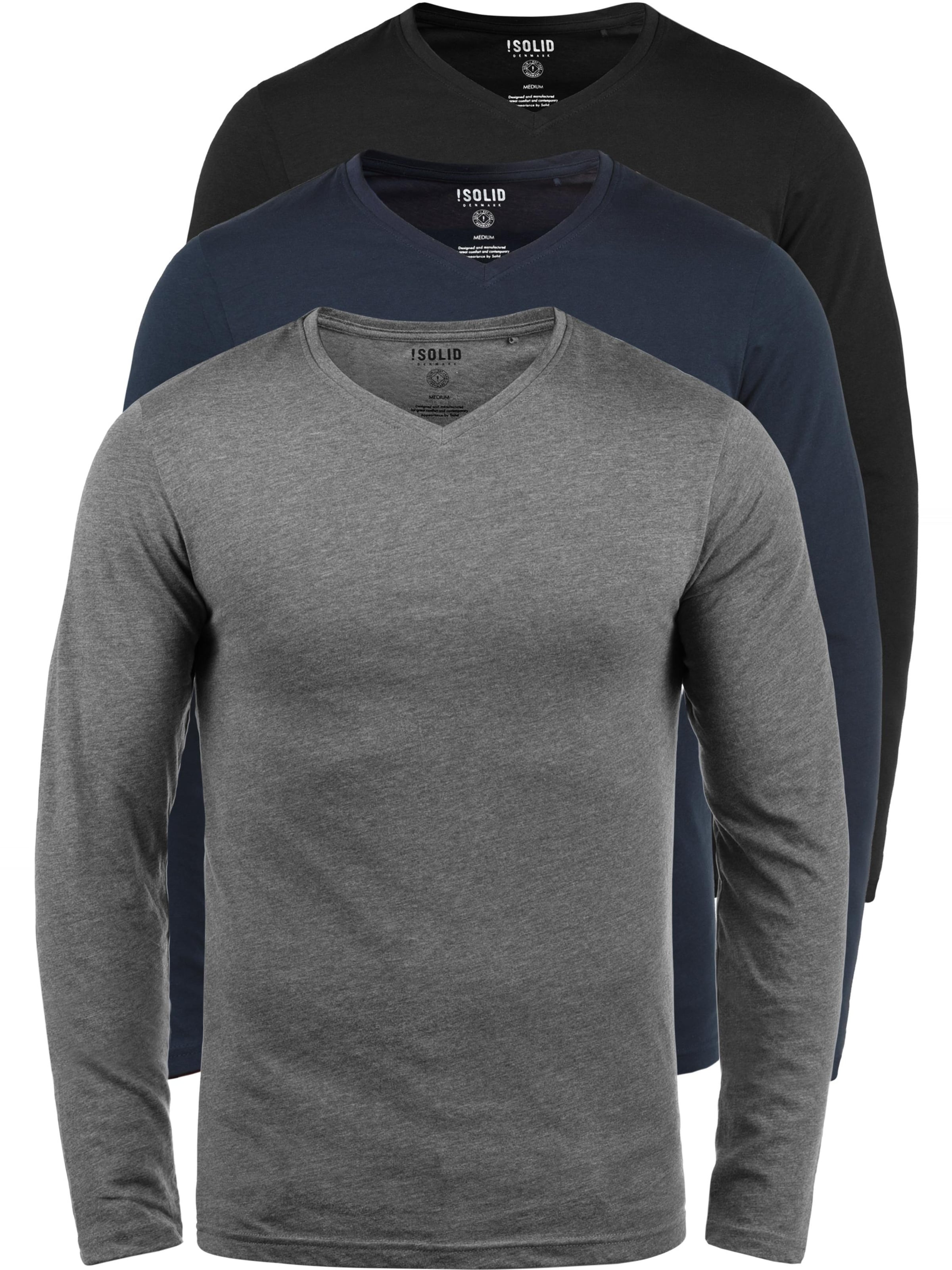 !Solid - Camisa 'BASIL' em mistura de cores: frente