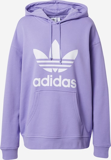 ADIDAS ORIGINALS Sweatshirt in helllila / weiß, Produktansicht