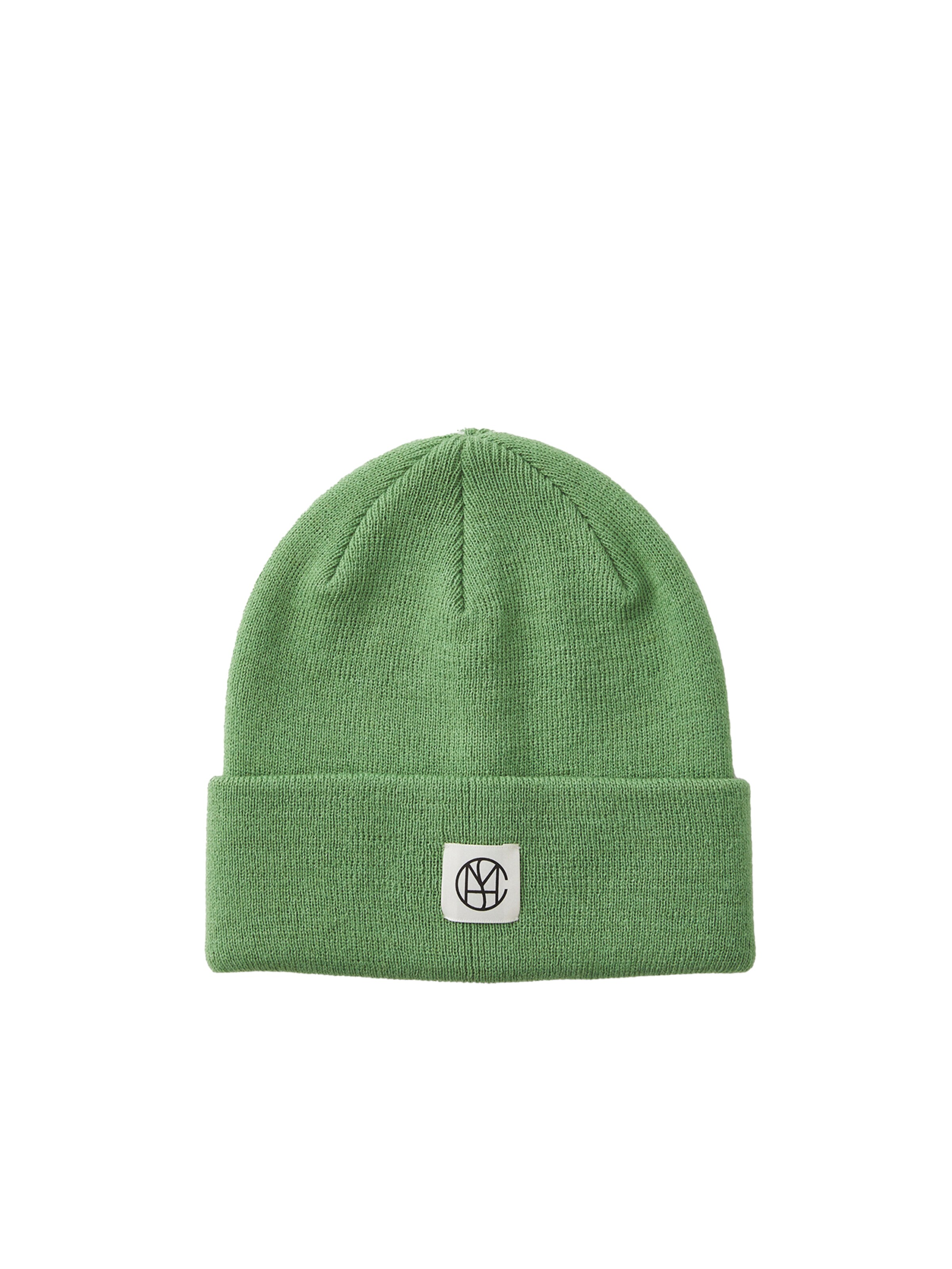 žalia MSCH COPENHAGEN Megzta kepurė: priekis