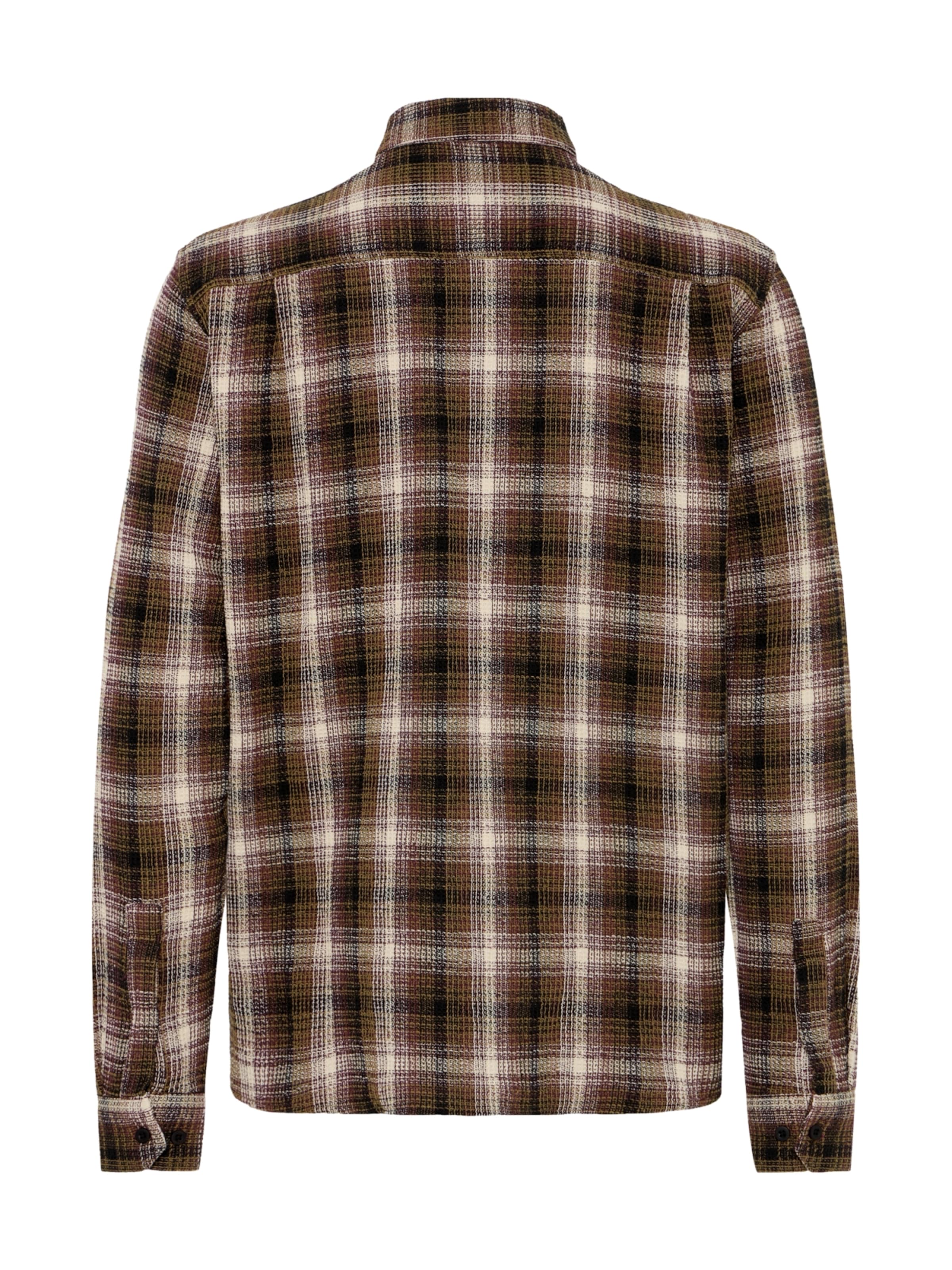 Coupe regular Chemise 'Vannick' !Solid en marron