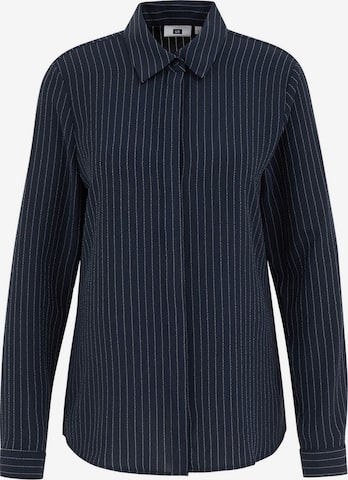 WE Fashion Bluse in Blau: Vorderseite