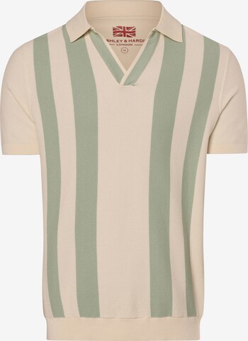 Finshley & Harding London Shirt ' ' in Beige: voorkant