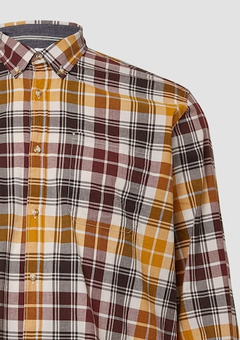 s.Oliver Regular Fit Hemd in Gelb