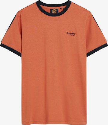 Superdry Shirt in Oranje: voorkant