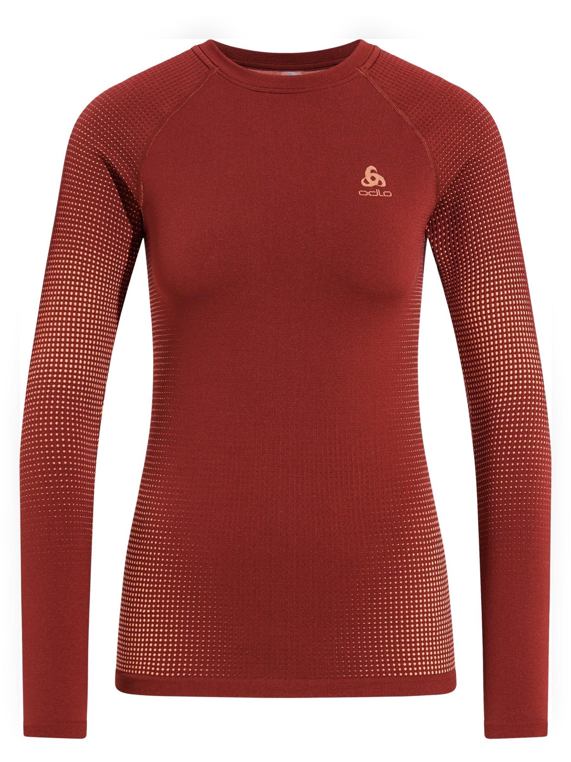 Base Layer ODLO en rouge : devant