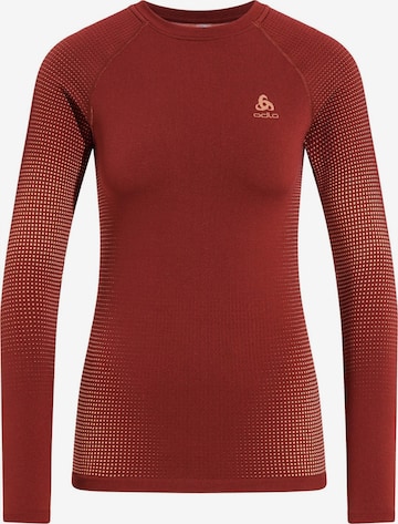 ODLO Base Layer in Red: front