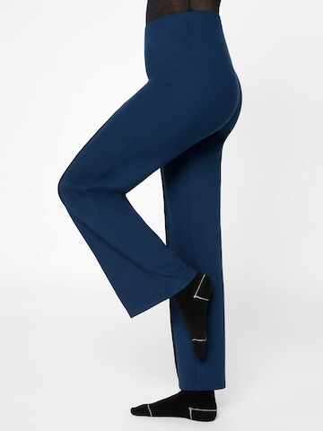 Nur Die Flared Trousers 'Elegant' in Blue