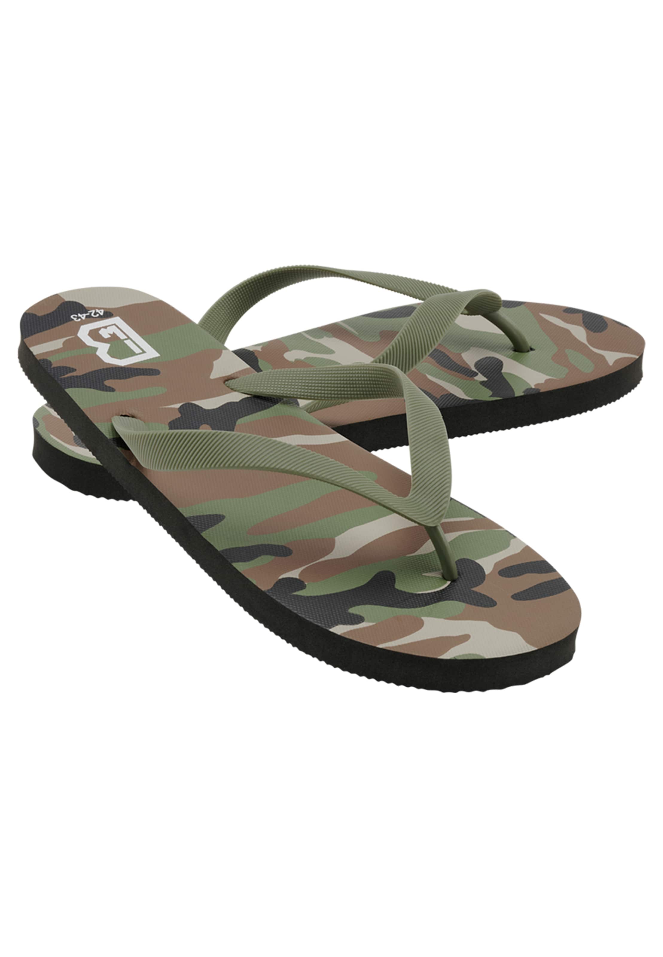 Brandit Žabky – zelená: přední strana