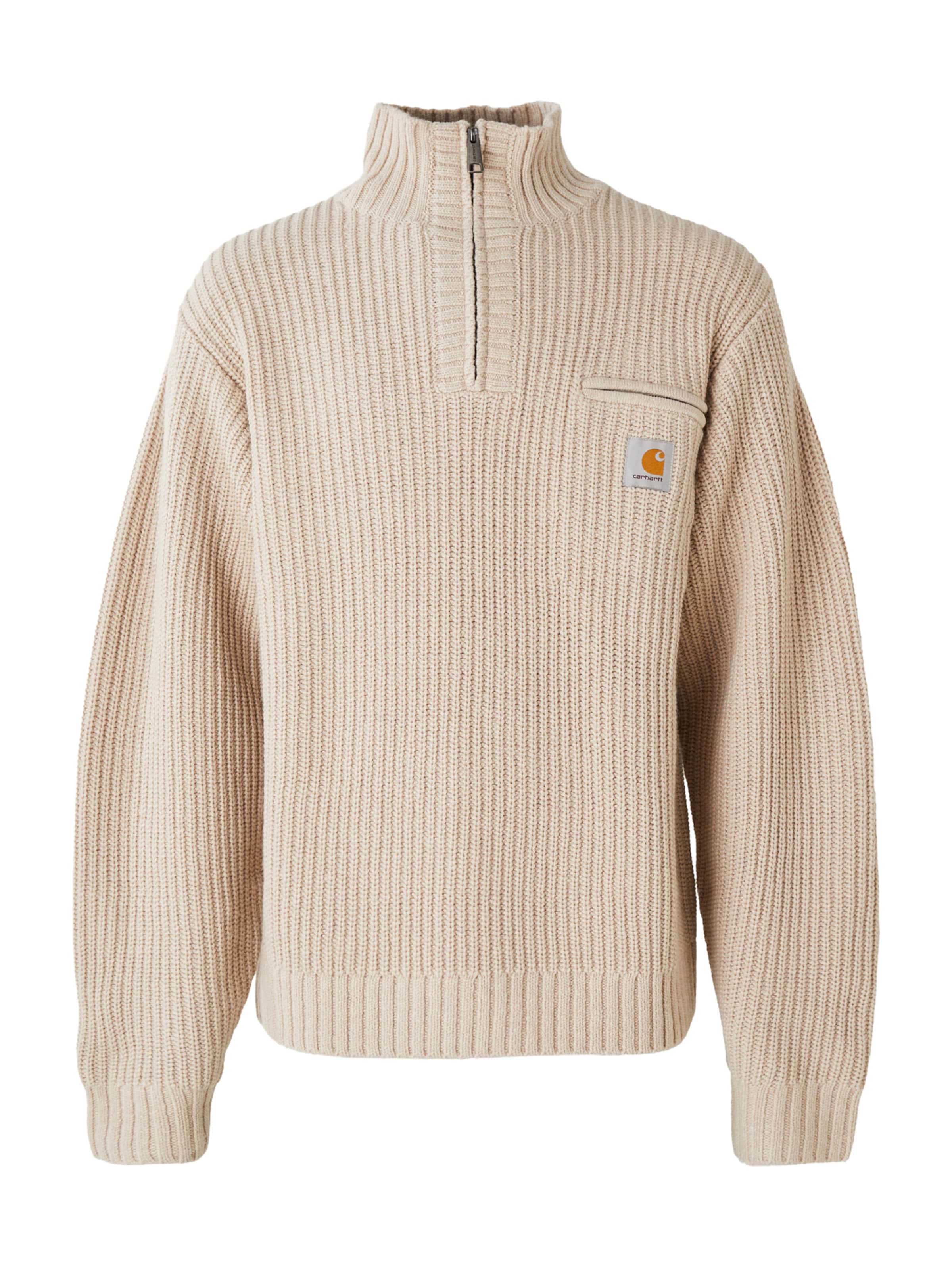 Carhartt WIP Tröja 'Detroit' i beige: framsida