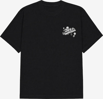 T-Shirt 'Borderline - heavy T-Shirt 240GSM' JustDepressed Clothing en noir : devant