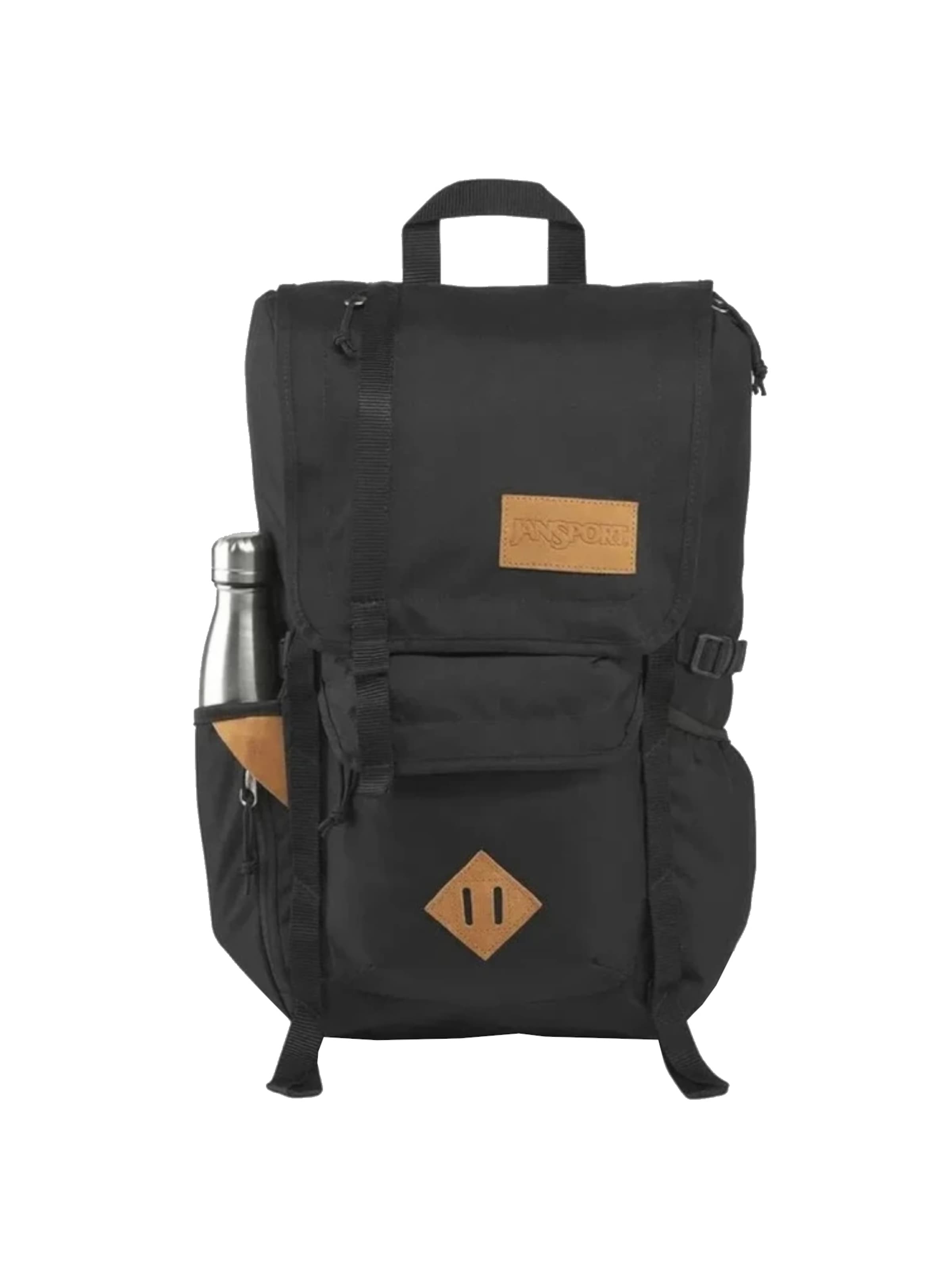 JANSPORT Backpack 'JanSport' in Black: front