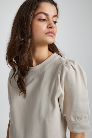 ICHI Sweatshirt 'Julinany in Beige