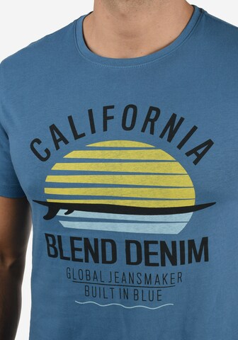 BLEND T-Shirt Califo in Blau
