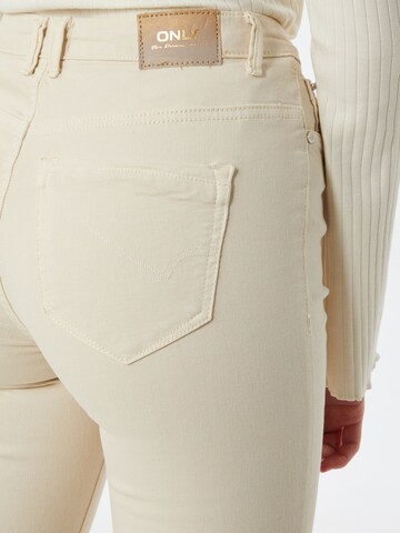 Skinny Jean 'PAOLA' ONLY en blanc