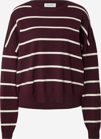 MYLAVIE by Sarah Harrison Sweater in Red: front