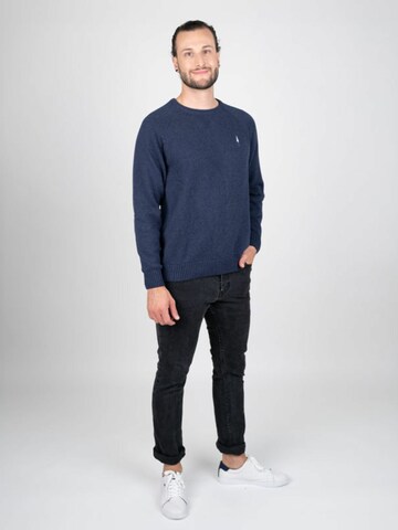 Pull-over 'TreePullover Cosy' NIKIN en bleu