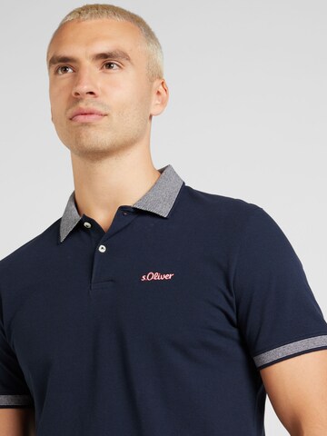 s.Oliver Poloshirt in Blau