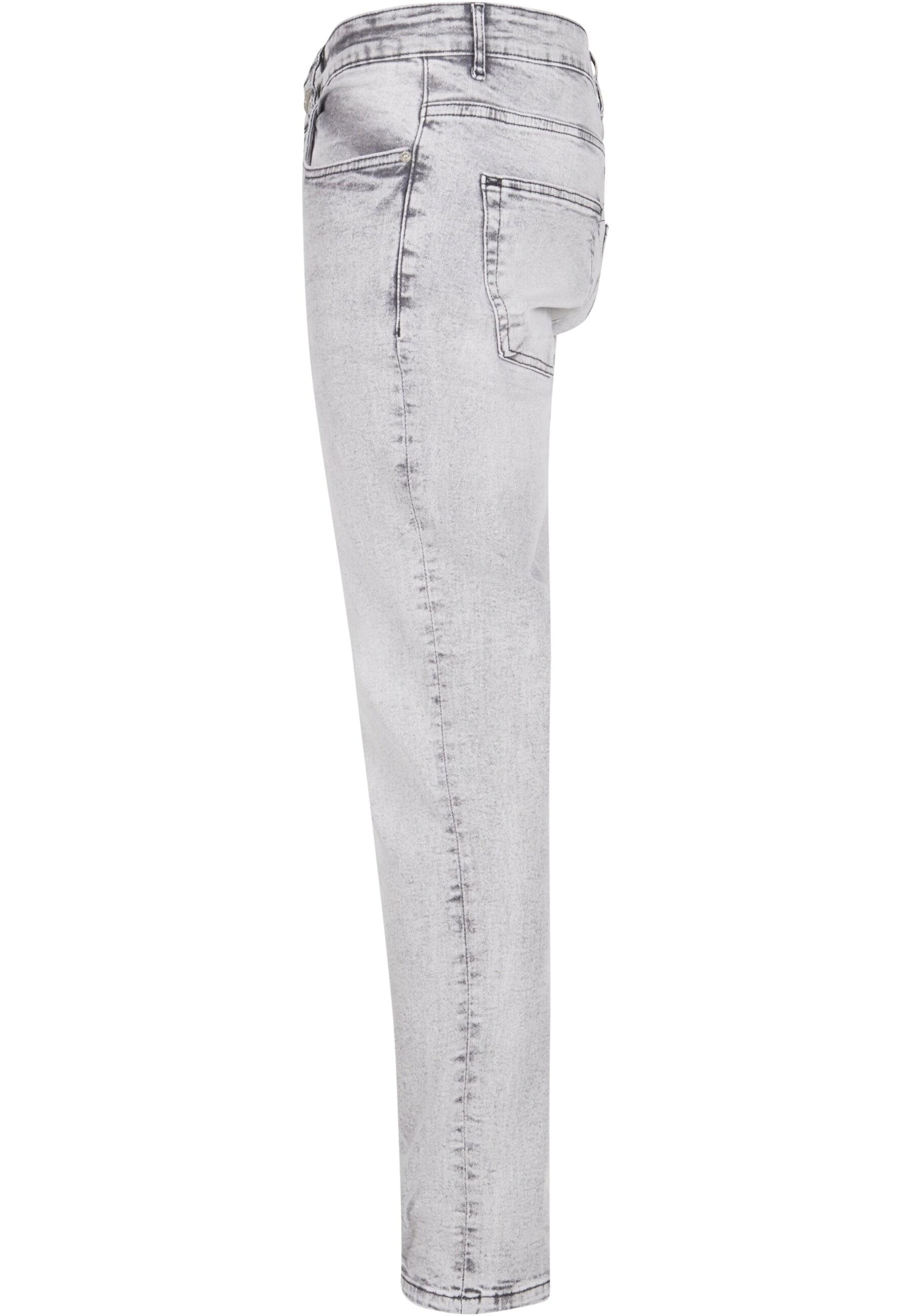 Tapered Jeans di 2Y Premium in grigio