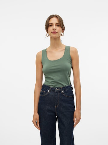 VERO MODA Top 'VMLULU' in Grün: Vorderseite
